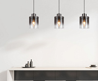 Подвесной светильник 50227/3 дымчатый