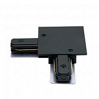 Коннектор угловой для встраимового шинопровода, черный, LD1005