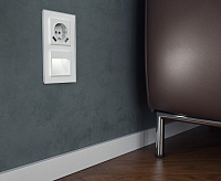 Веркель Встраиваемая LED подсветка (белый) WL01-BL-01-LED / W1154101