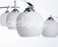 Люстра 606/5 CR+WT