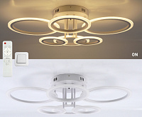 Люстра светодиодная "EUROPA" 80W 6R-IRC-675/480/175 White/White-220-IP20