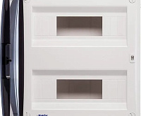 Щит навесной 24 мод. IP40, прозрачная черная дверца Tekfor BNK 40-24-1