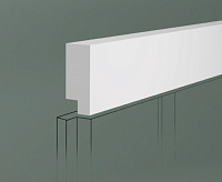 Профиль универсальный 3D RAIL EAST окантовочный 2700x25x11 мм