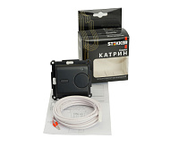 Катрин Терморегулятор для теплого пола 250В черный GLS00-7117-05