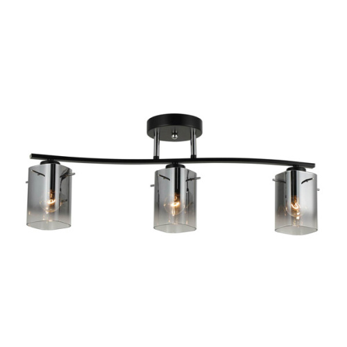 Люстра 07369/3 BLACK+CHROME