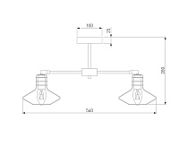 Люстра 70108/5 хром