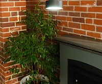 Светильник подвесной 12w GX53 черный HL3678