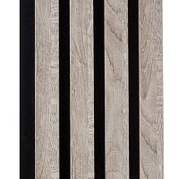 Панель МДФ 3D Line Modern L03 Ель серебристая 2750*160*19мм