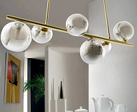 Люстра FILICIA 6xG9 R-700x280x470-bronze/lightgray