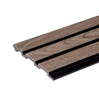 Панели 3D RAIL из вспененного полистирола Дуб антик 2700*120*10мм