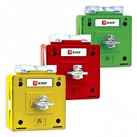 Трансформатор тока ТТЭ-А- 50/5А класс точности 0,5 (color) EKF сн/пр