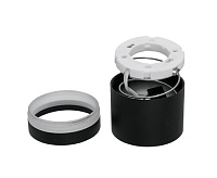 Светильник потолочный GX53 черный WSL-GX53/04BL