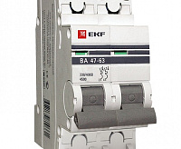 Автоматический выключатель EKF ВА 47-63 2P 4,5kA 32 А