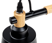 Люстра потолочная VOLANTE черный/дерево REV Ritter 52447 2