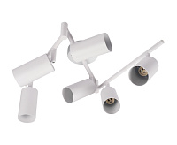 Светильник настенно-потолочный под лампу PCL 0606 6*GU10 WH белый IP20