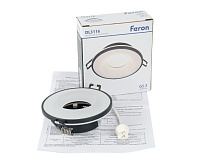 Светильник встраиваемый G5.3 MR16 DL3116 черный