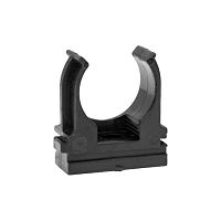 Крепеж-клипса черная d16мм  (100шт.) Plast EKF PROxima