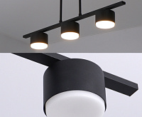 Люстра "LAMPADA" 3xGX53 600x80x290-BLACK -IP20