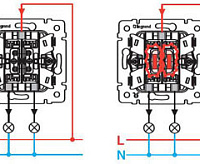 Valena ALLURE Выключатель 2-кл c лиц панелью безвинт зажимы бел 752705