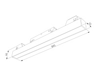 Slim Magnetic L02 Трековый светильник 30W 4200K черный 85034/01