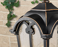 Светильник уличный Mira U черное золото