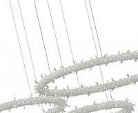 Люстра светодиодная Лиам 113W 3000K золото