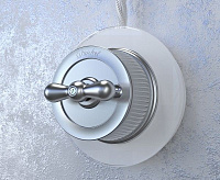 Веркель Рамка на 1 пост (белый/стекло) W0015101