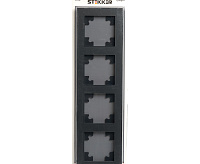 Катрин Рамка 4-ая стекло графит GFR00-7004-06