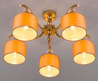 Люстра металл 60070/5 перламутровое золото сн/пр