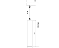 Подвесной LED светильник 50161/1 золотой сн/пр