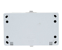 Розетка EKF EVR16-129-10-540 16А 2-местна с заземлением с крышкой 