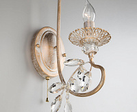 Бра 60057/1 белый с золотом