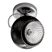 Светильник OCCHIO FABI NERO GU10 ХРОМ/ЧЕРНЫЙ МАТОВЫЙ 110574