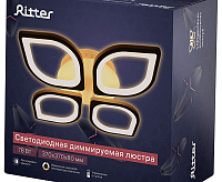 Люстра светодиодная TERAMO 78W 2700-6400K CHL-52030 REV Ritter (Л) сн/пр