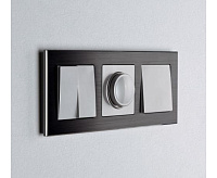 Веркель Перекрестный переключатель 1-кл (серебряный) W1113006