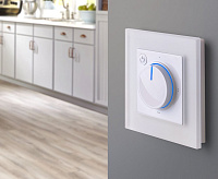 Веркель Терморегулятор электромеханический для теплого пола белый WL01-40-01