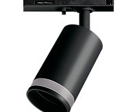 Трековый светильник PTR 28 GU10 BL (черный) IP20 Jazzway