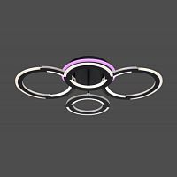 Люстра светодиодная 3008/2+2 BK+RGB