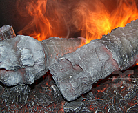 Очаг Danville Chrome FB2 с 3D эффектом и парогенератором