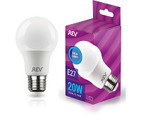 Лампа светодиодная груша А60, 20 Вт, Е27, 6500К 32531 4 (М)