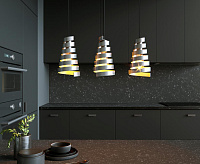 Подвесной светильник 50058/3 серебро