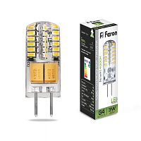 Лампа светодиодная  3W G4 12V 4000K LB-422 (Feron)