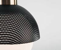 Подвесной светильник 50106/1 античная бронза/черный