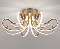 Люстра светодиодная 90079/8 сатин никель сн/пр