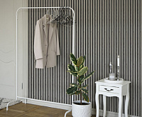 Панели 3D RAIL из вспененного полистирола Береза 2700*120*10мм