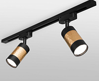 Трековый светильник MRL 1007 Mizar черный/золото GU10