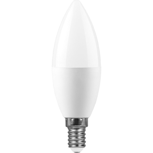 Лампа светодиодная 13W E14 2700K LB-970 C37 свеча (Feron)