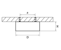 Светильник встраиваемый 003450 MOBILED 3,5W 4000К БЕЛЫЙ сн/пр