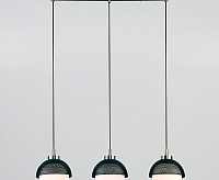 Подвесной светильник 50106/3 античная бронза/черный