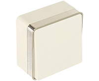 Веркель Выключатель 1-кл проходной Gallant (белый) W5012001